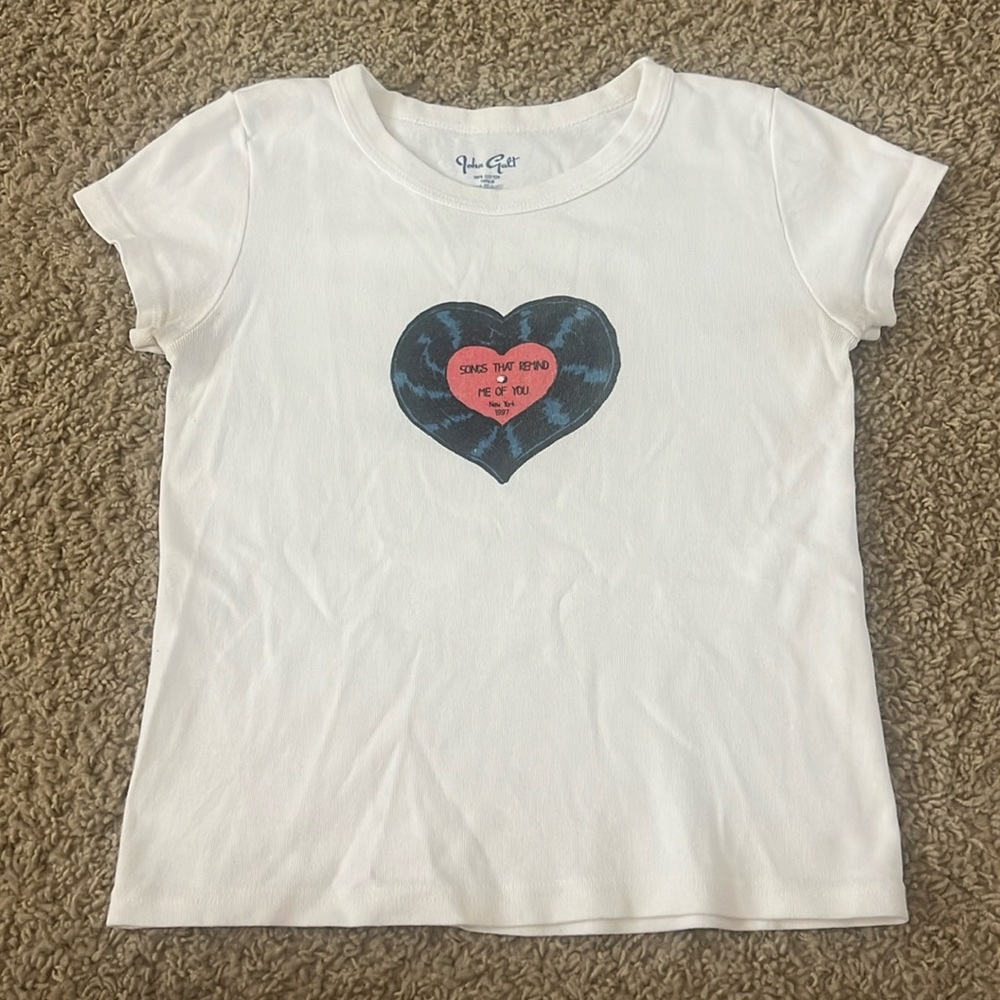 brandy melville “songs that remind me of you” top
